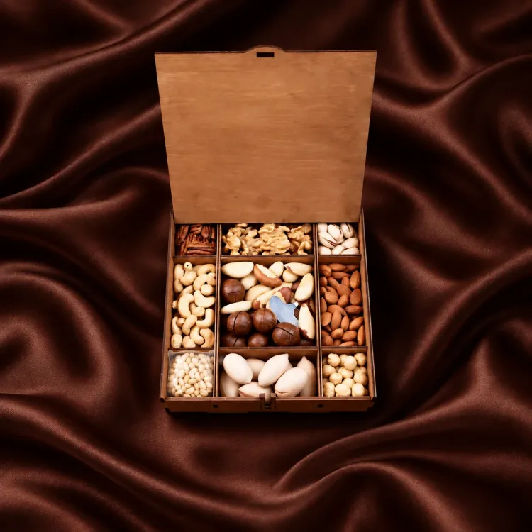 Подарочный набор «Nutsbox LUX-Средний» №31 Подарочный набор «Nutsbox LUX-Средний» №31