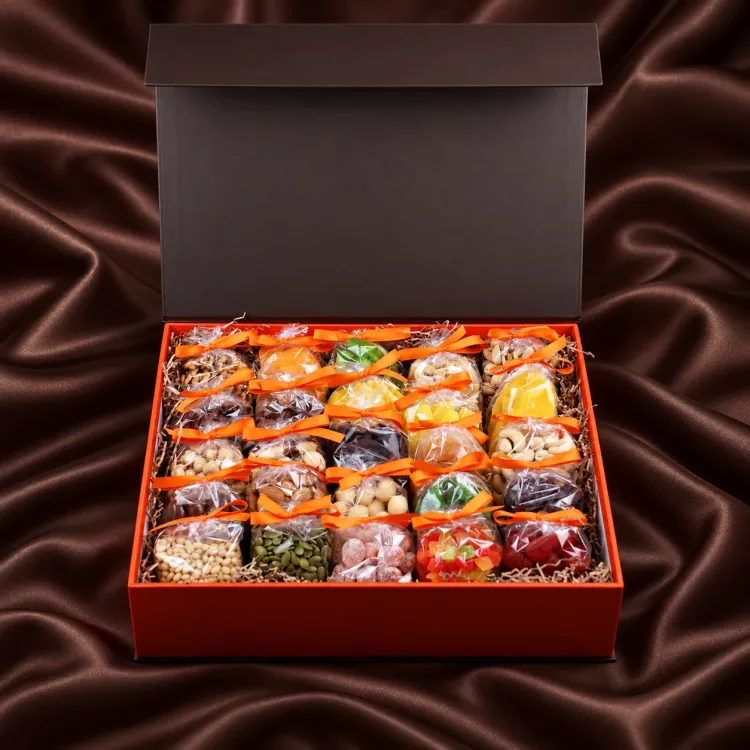 Подарочный набор из орехов и сухофруктов – № 25 – “Assorti MegaBox”-Premium Подарочный набор из орехов и сухофруктов – № 25 – “Assorti MegaBox”-Premium